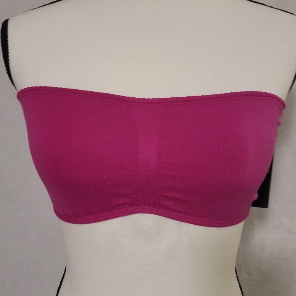 NWT Guess Fuchsia Seamless Bandeau
